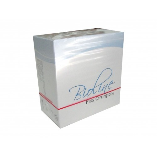 Fio De Sutura Absorvivel Abs Pga 4-0 Cx C/36 - Bioline 