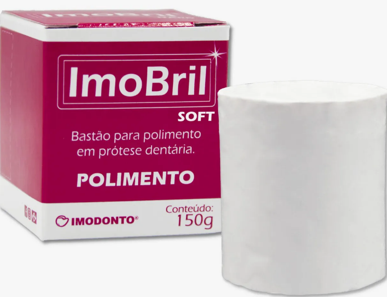 Bastão Para Polimento Imobril Branco Soft 150g - Imodonto