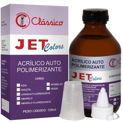 Liquido Acrilico Auto Jet Colors Vm 120ml - Classico
