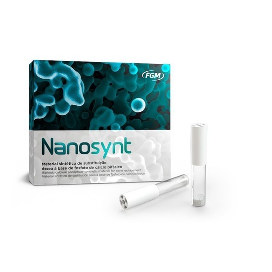 Compre 1, leve 2: Enxerto Osseo Nanosynt 200 A 500um 2x0.27cc - Fgm