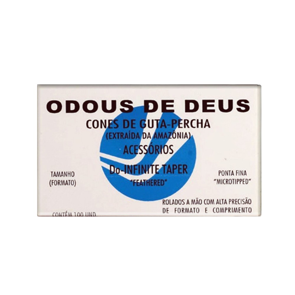 Cones De Guta Percha Fine Rotatorio El (Fr El) - Odous De Deus 