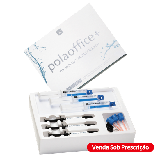 Clareador Pola Office Plus 37,5% P/ 3 Pacientes - Sdi