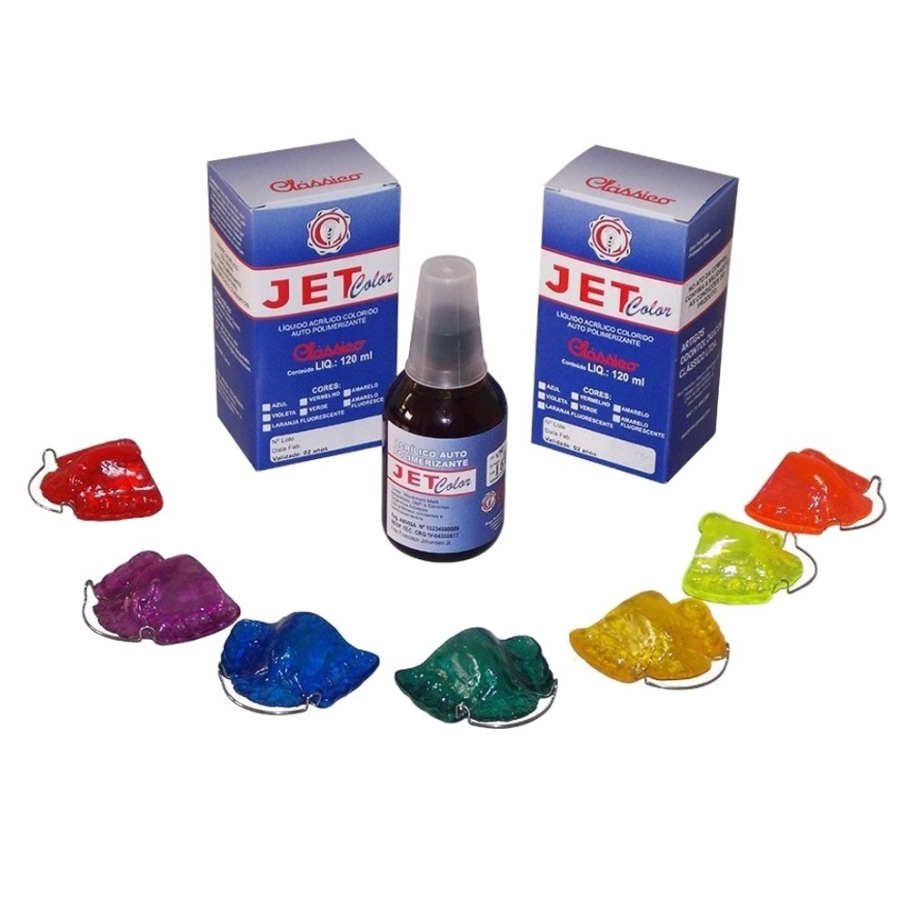  Resina Acrílica Autopolimerizável Jet Color - Clássico