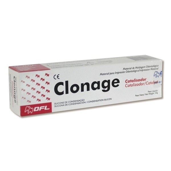 Silicone De Condensacao Clonage Catalisador - Nova Dfl