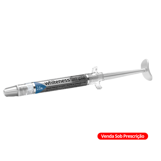 Clareador Whiteness Simple 16% C/ 3 Seringas - FGM