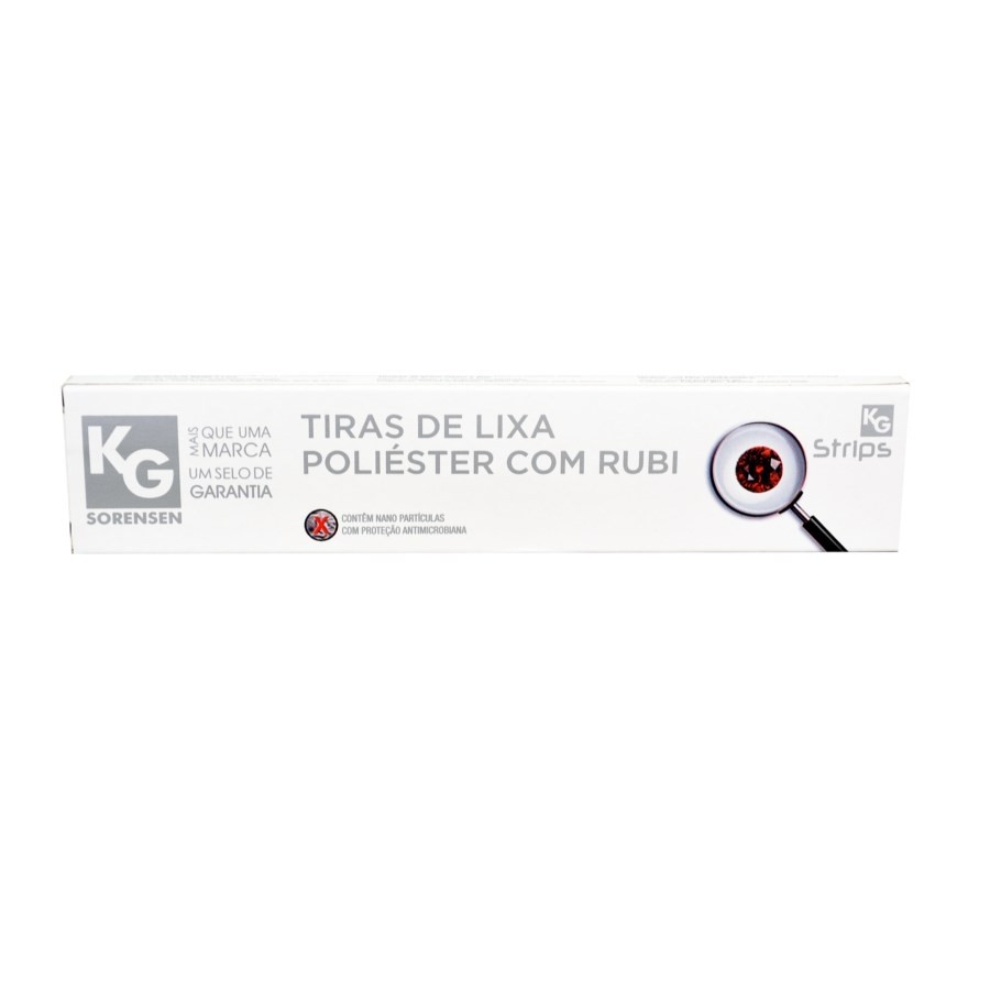 Tira De Lixa De Poliester Rubi 4mm - Kg 