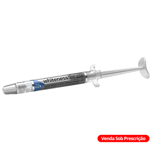  Clareador Whiteness Simple 22% C/ 3 Seringas - FGM