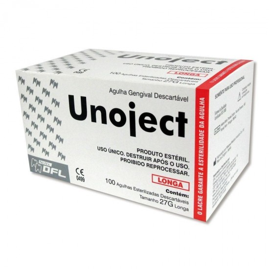 Agulha Longa 100un - Unoject