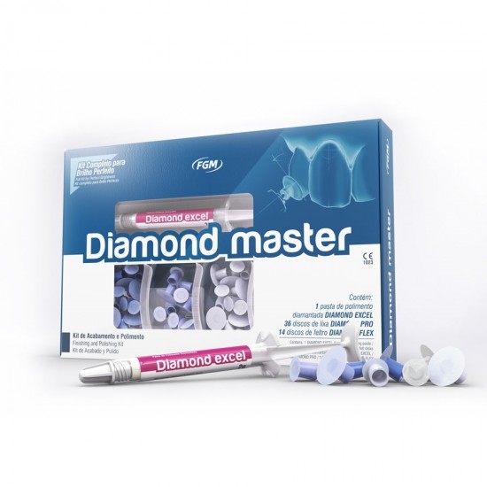 Kit De Polimento Diamond Master - Fgm