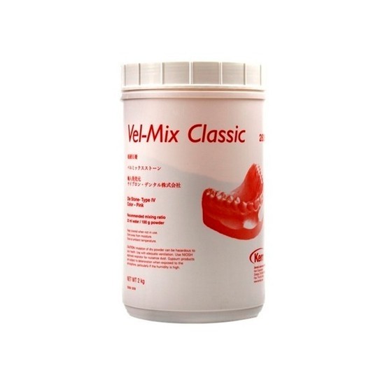 Gesso Pedra Especial Vel-Mix Classic Tipo IV Rosa - Kerr