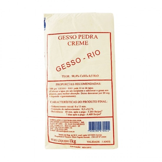 Gesso Pedra Creme - Rio