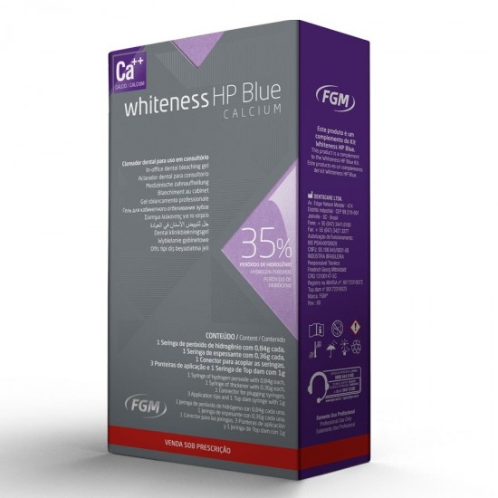 Clareador Whiteness Hp Blue 35% (1 paciente) - FGM