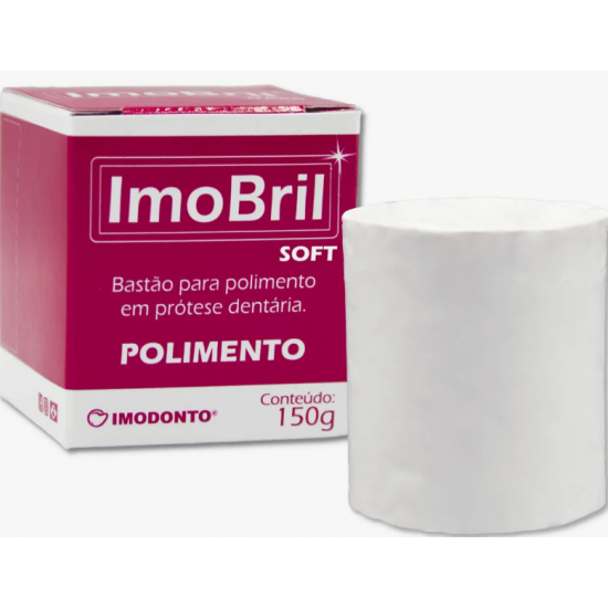 Bastão Para Polimento Imobril Branco Soft 150g - Imodonto