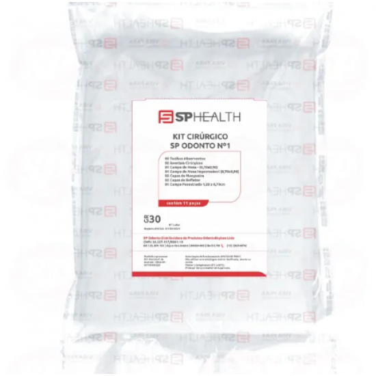 Kit Cirurgico Nº 01 GR 30 - SP Odonto
