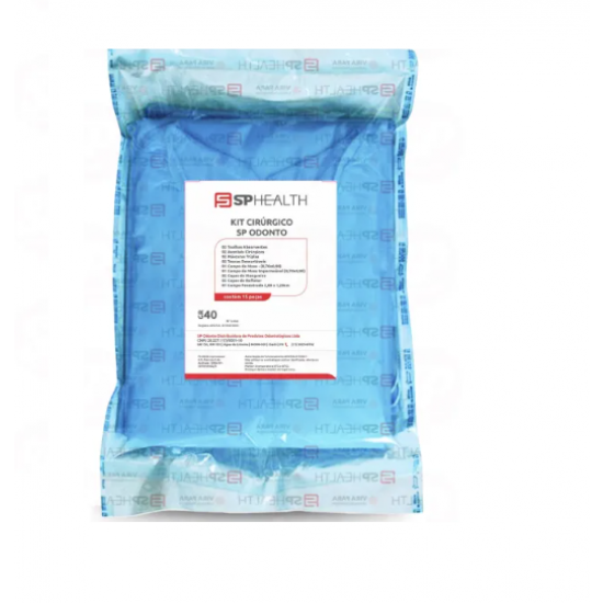 Kit Cirurgico GR 40 Azul Marinho - SP Odonto