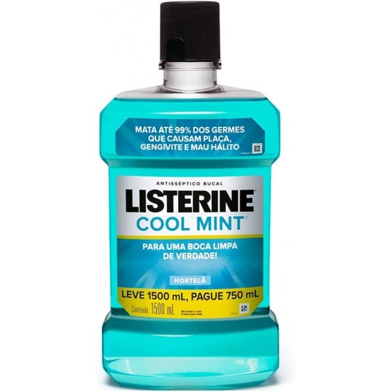 Antisseptico Bucal Cool Mint 1,5l - Listerine