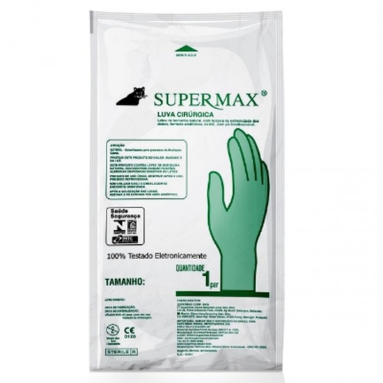 Luva Esteril 8 - Supermax