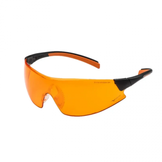Oculos De Protecao Lente Laranja Uv525 - Univet