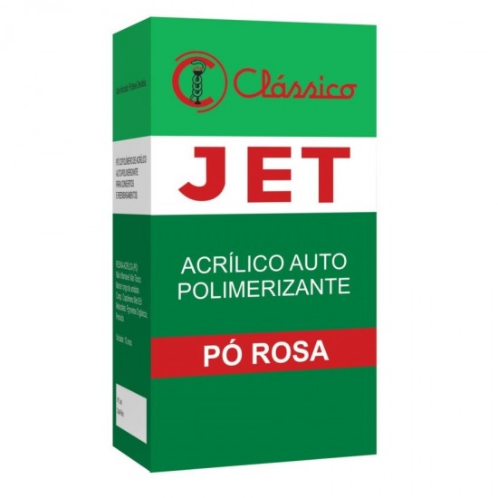 Resina Acrilica Jet Rosa 1kg - Classico