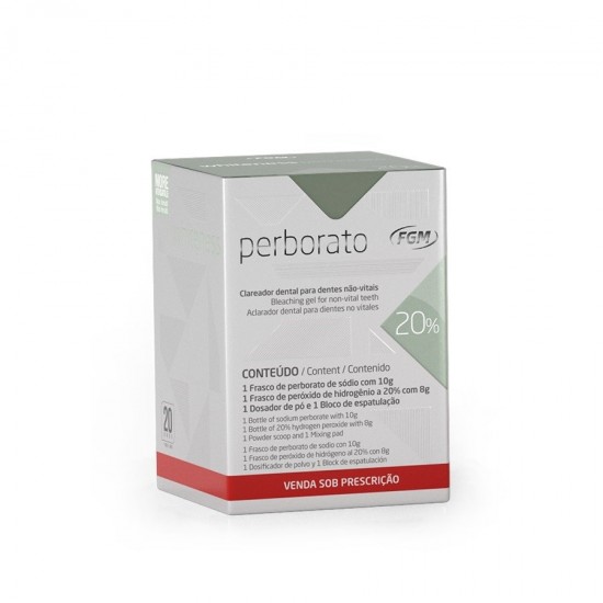 Clareador Whiteness Perborato 20% - Fgm