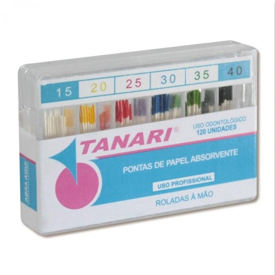 Ponta De Papel Absorvente 15-40 C/120 - Tanari