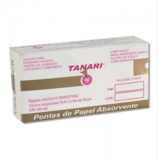 Ponta De Papel Absorvente 45-80 C/120 - Tanari