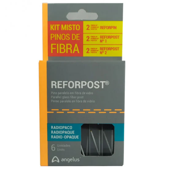 Pinos Fibra de Vidro Reforpost Mini Kit C/ 06 - Angelus