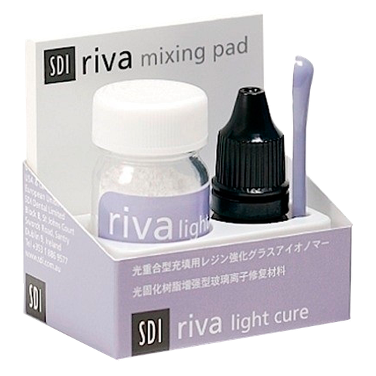 Kit Ionômero de Vidro Restaurador Riva Light Cure A2 - SDI