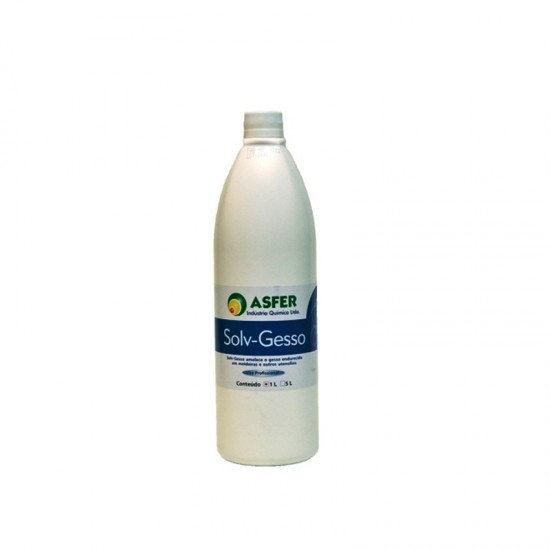 Solvente Para Gesso 1lt - Asfer