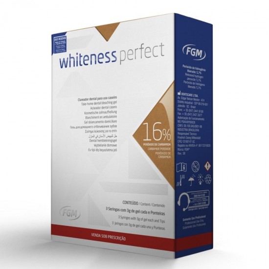 Clareador Whiteness Perfect 16% Mini - Fgm
